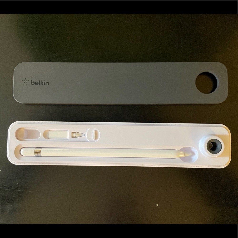 Apple Pencil Generation 1 with Belkin Travel Case